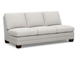 Lexington Upholstery - Townsend Fabric Armless Sofa - White