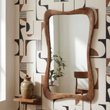 Penelope - Wall Mirror - Brown