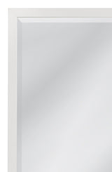 Emryn - Floor Mirror - Classic White