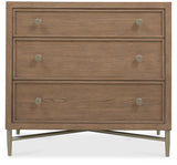 Sonnet - Three-Drawer Nightstand - Dark Gray