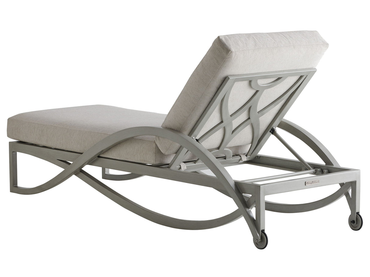 Silver Sands - Chaise Lounge - Pearl Silver