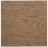 Sonnet - Square End Table - Dark Gray