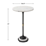 Sentry - Accent Table - White