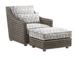 Cypress Point - Hayes Ottoman - Dark Gray / Gray