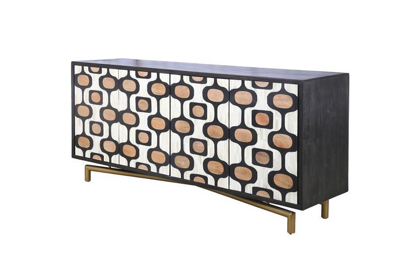 Paxton - Server - Ebony Mango / Ivory / Natural Mango