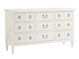 Ivory Key - Grotto Isle Dresser - White