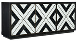 Sanctuary 2 - Noir Et Blanc Entertainment Console