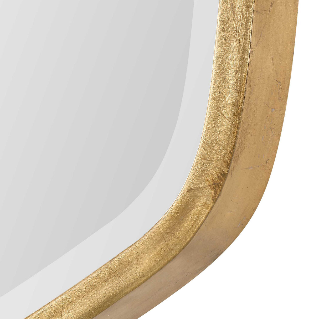 Duronia - Mirror - Antiqued Gold