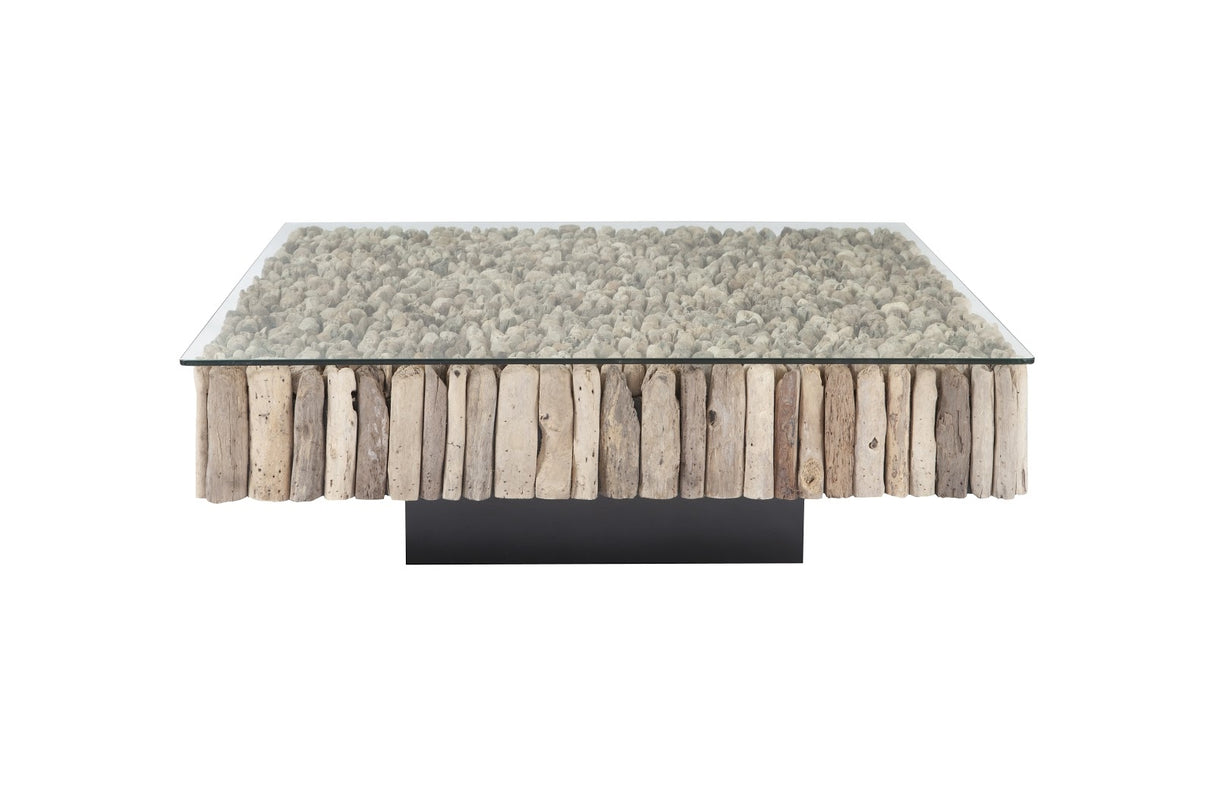 Manhattan Coffee Table Square, with Glass