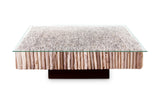Manhattan Coffee Table Square, with Glass