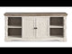 Havalance - Brown / Beige - Extra Large TV Stand - 2 Doors
