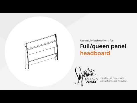 Deanlow - Twin Panel Headboard - Honey