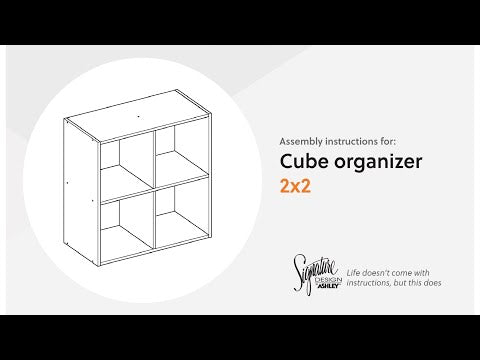 Piperton - Cube Organizer - Wood