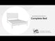 Cadmori - Upholstered Panel Bed