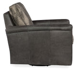 Mallory - Swivel Chair 8-Way Tie - Gray, Dark