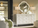 Ivory Key - Paget Mirror - White