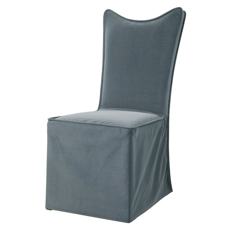 Delroy - Armless Chair, Set Of 2 - Gray