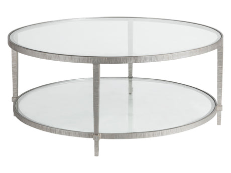 Metal Designs - Claret Round Cocktail Table