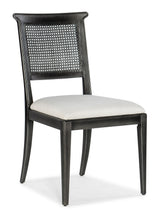 Charleston - Upholstered Seat Side Chair (Set of 2) - Black