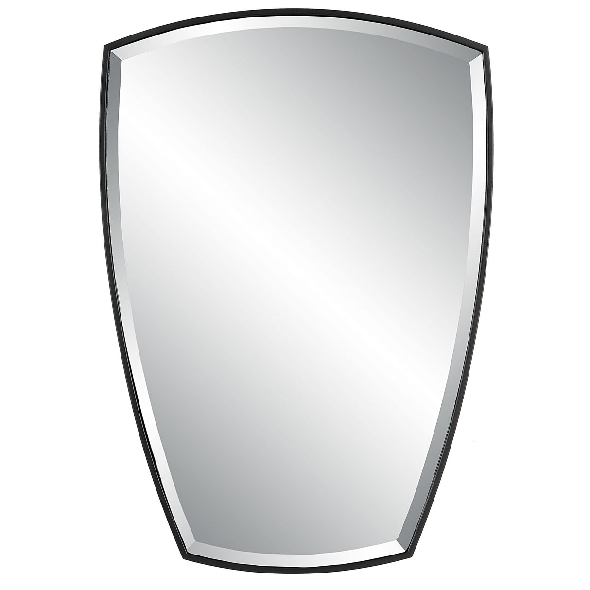 Crest - Curved Iron Mirror