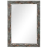 Owenby - Rustic Mirror - Silver & Bronze