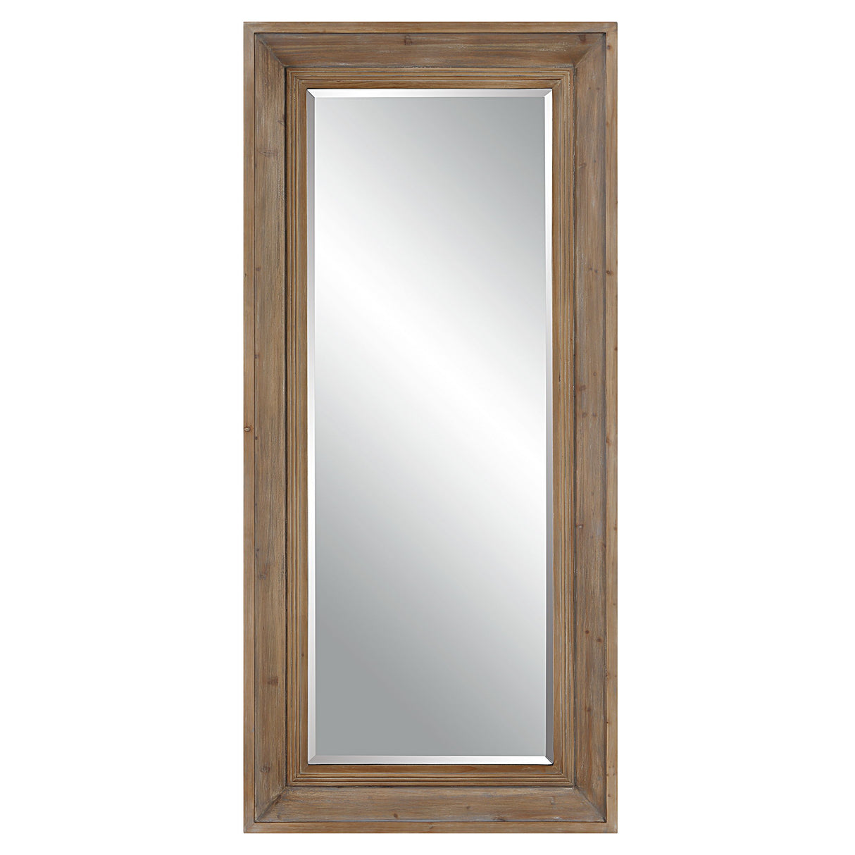 Missoula - Large Natural Wood Mirror