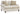 Valerani - Sandstone - Loveseat
