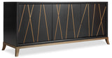 Commerce And Market - 64" Entertainment Console - Black