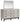 Vessalli - Gray - Dresser And Mirror