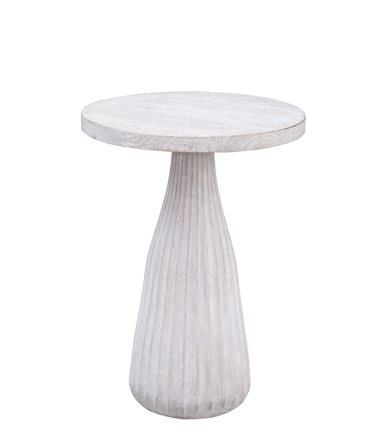 Aimee - Accent Table - White