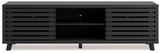 Danziar - Black - Extra Large TV Stand