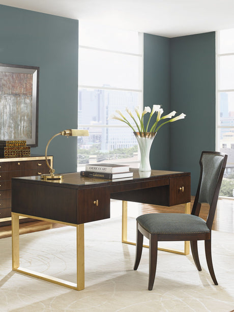 Bel Aire - Melrose Writing Desk - Dark Brown