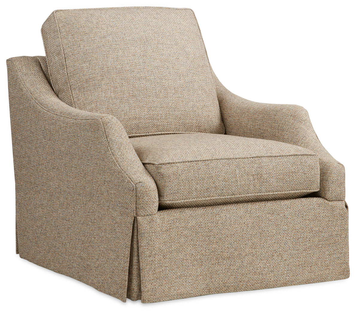 Beaumont - Skirted Swivel Chair (Welt)