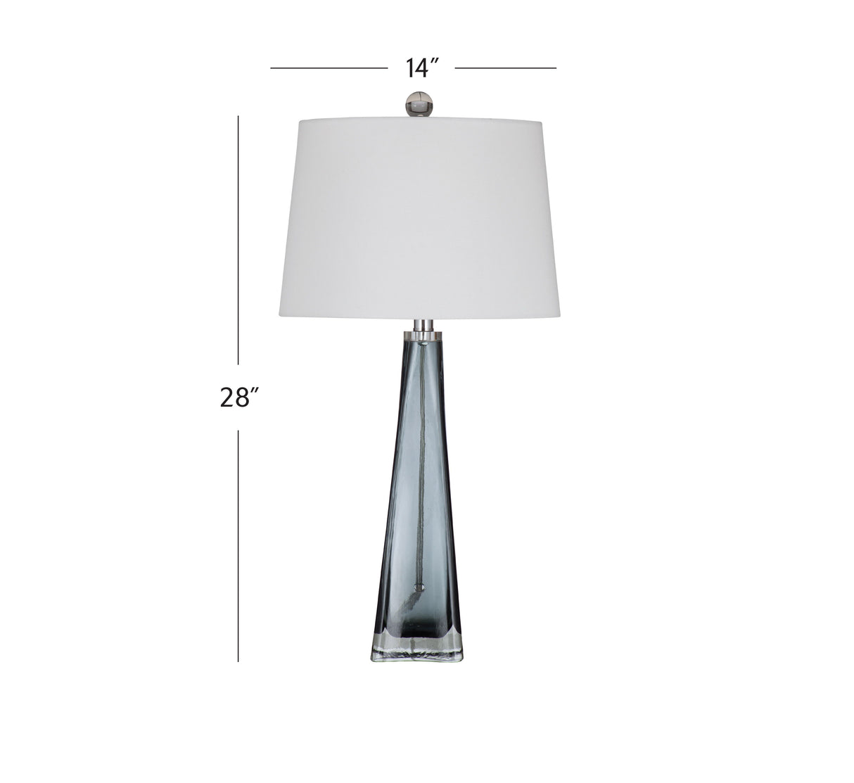 Cavette - Table Lamp - Gray