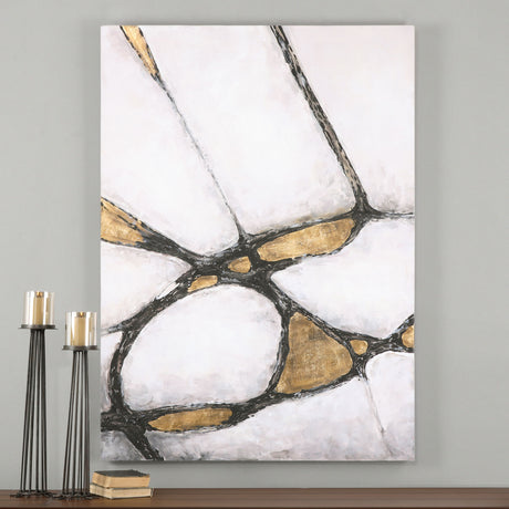 Abstract - Art - Gold And Black