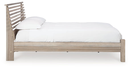 Hasbrick - Slat Panel Bed