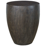 Lark - Minimalist Wooden End Table - Gray, Dark