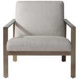 Wills - Contemporary Accent Chair - Beige
