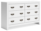 Binterglen - Dresser - White