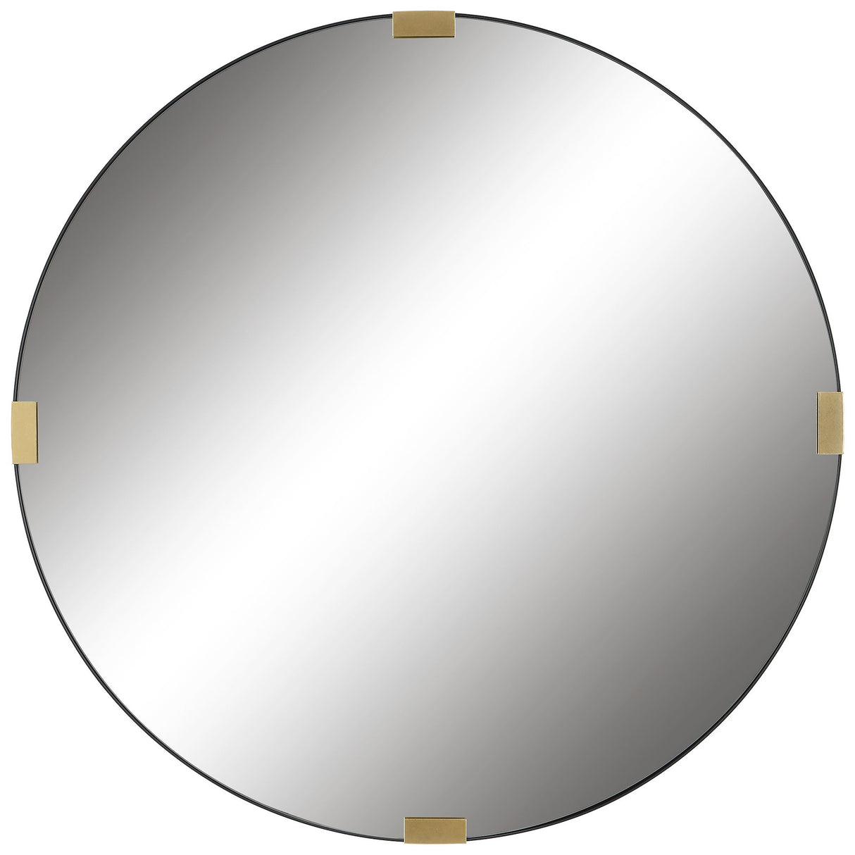 Clip - Modern Round Mirror