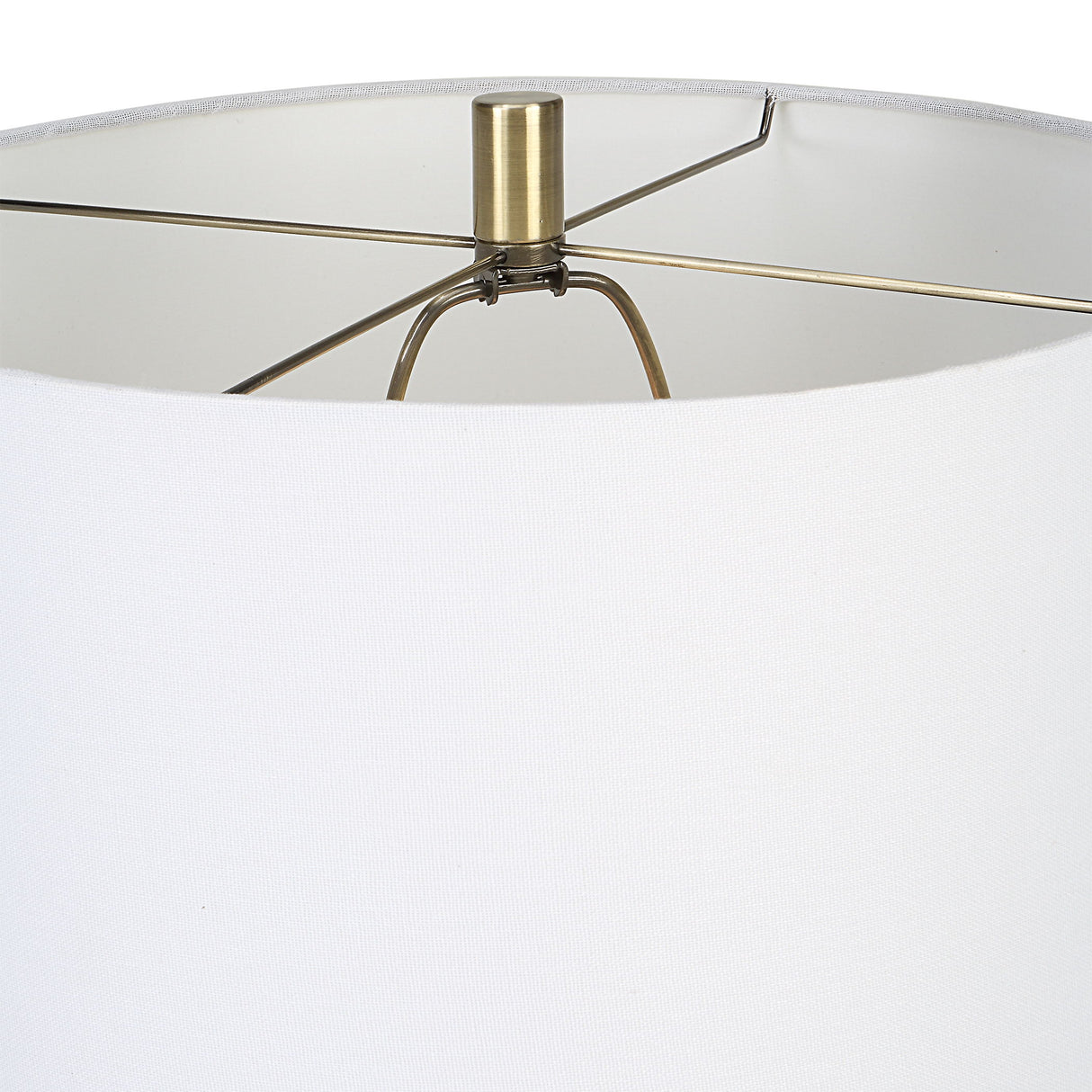 Roan - Artisian Table Lamp - Brown, Dark
