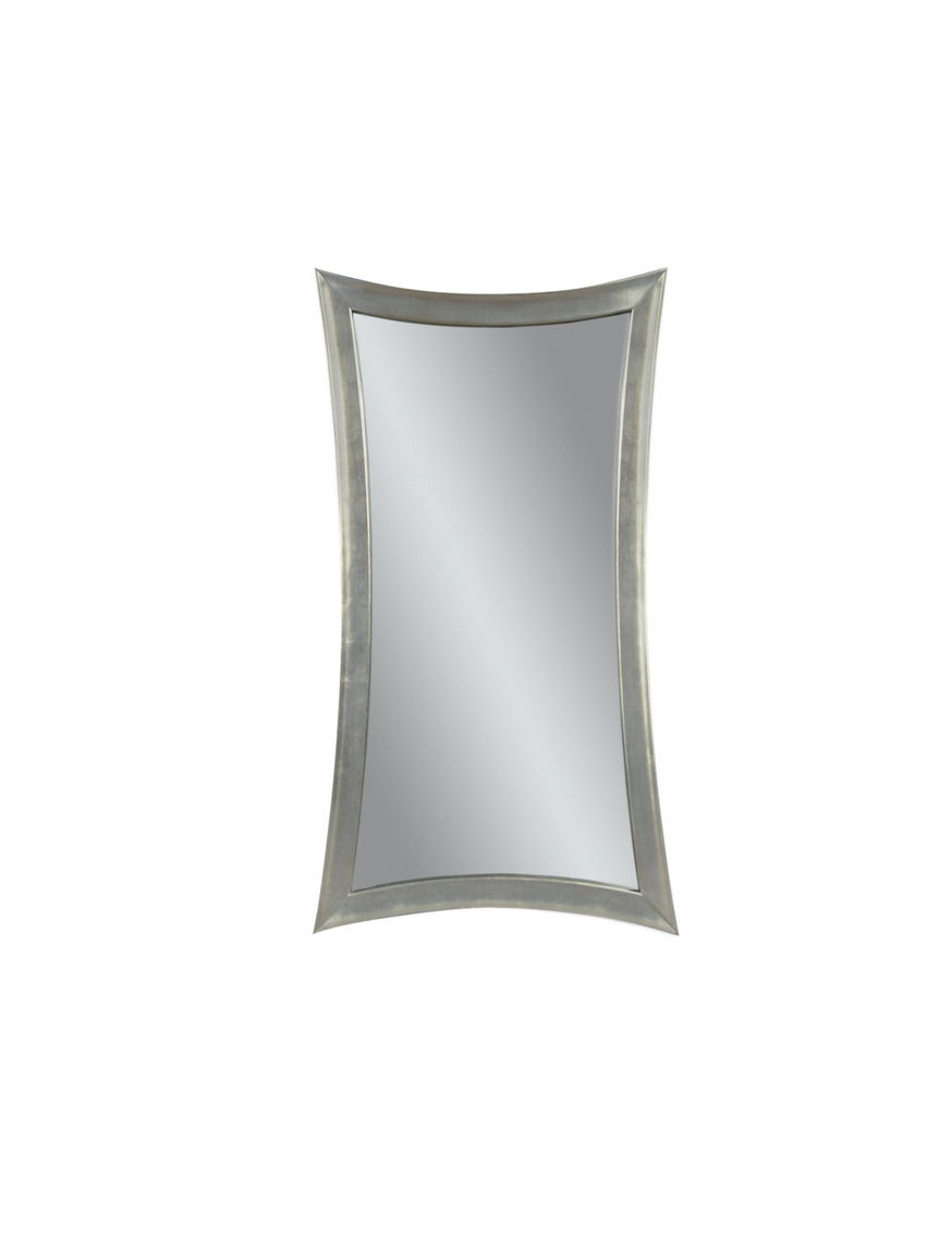 Hour Glass - Wall Mirror - Silver