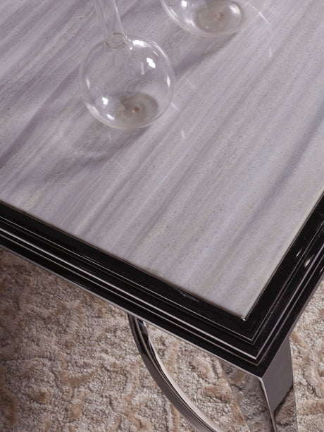 Signature Designs - Ss Sangiovese End Table W/Mt - Gray