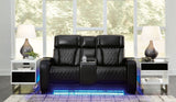 Boyington - 2 Pc. - Power Reclining Sofa And Loveseat - Black