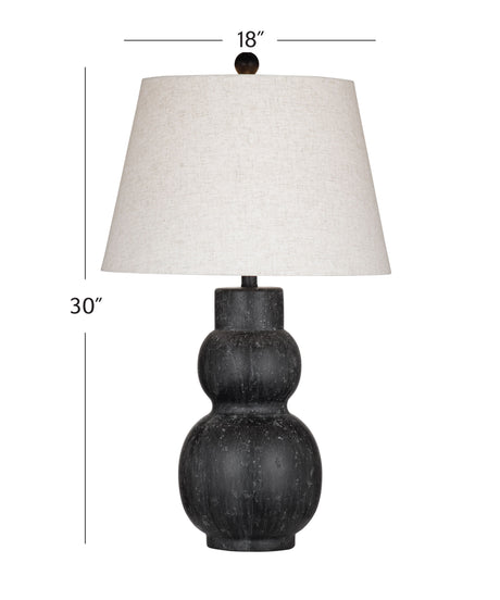 Cabo - Rojo Table Lamp - Black / Beige