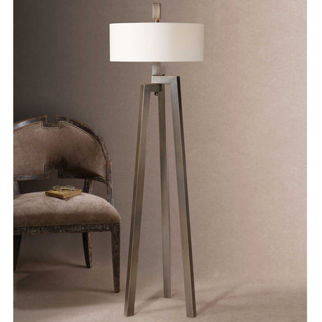 Mondovi - Modern Floor Lamp - Brown, Dark