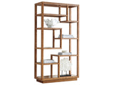 Palm Desert - Bryce Raffia Etagere - Dark Brown