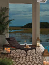 Abaco - Chaise Lounge - Dark Brown