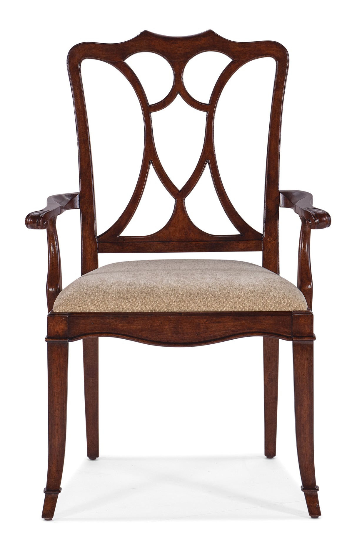 Charleston - Upholstered Seat Arm Chair (Set of 2)