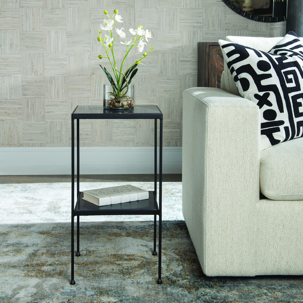 Sherwood - Square Marble Accent Table
